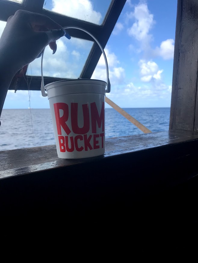 Rum Bucket Soca Cruise St. Lucia 2018 Mizi Lide